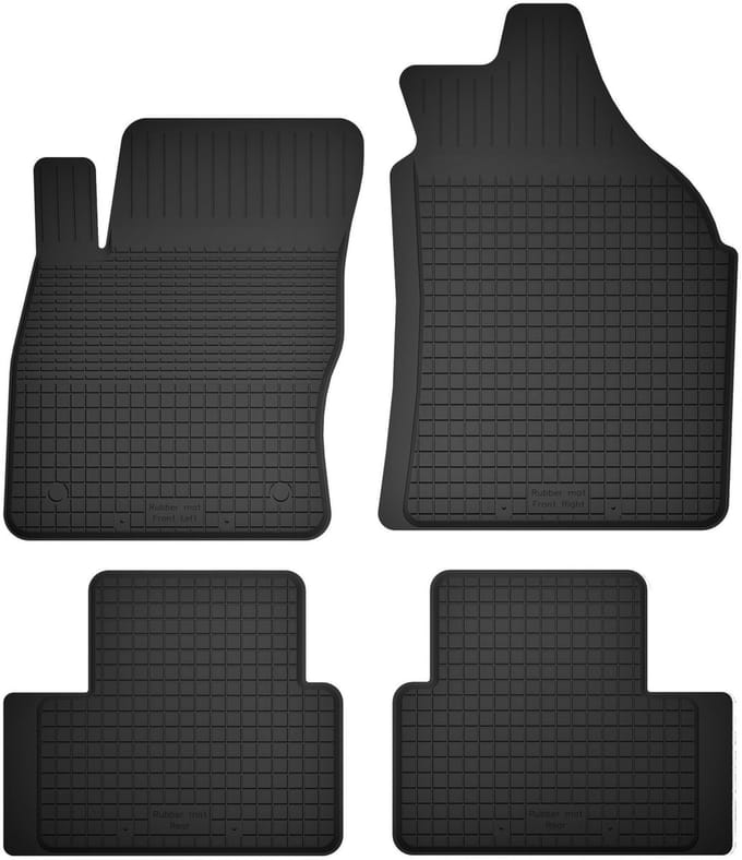 Wielganizator BasicProtect Serie - Rubberen Automatten - Nissan Qashqai J10 I - 2006-2013 - Antislip