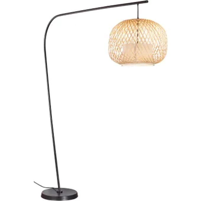 Nordlux Vloerlamp Hisoka Rotan E27