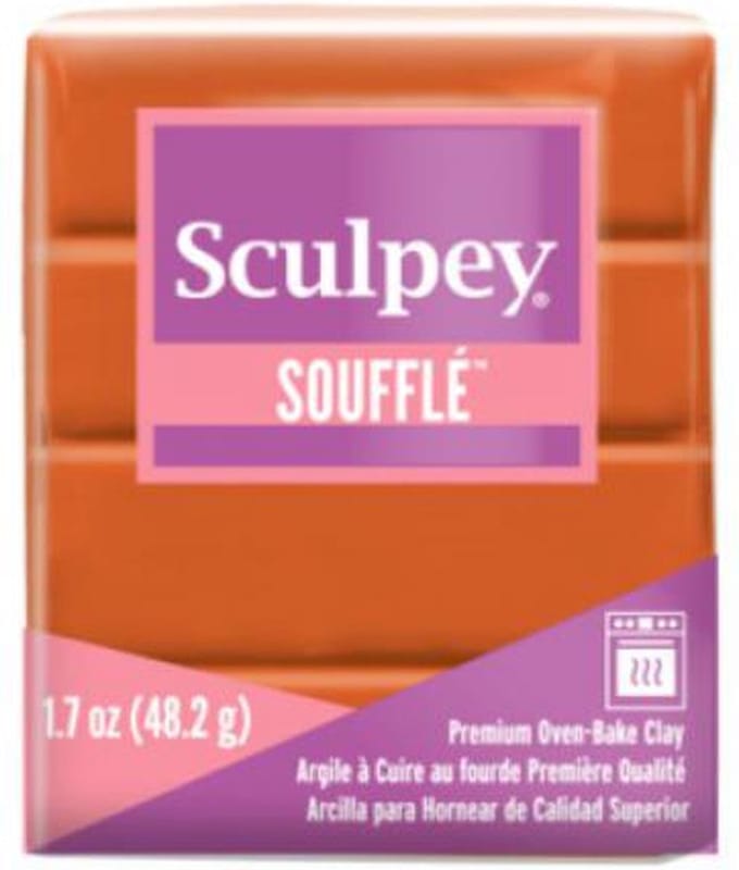 Souffle pumpkin - klei 48 gr - Sculpey