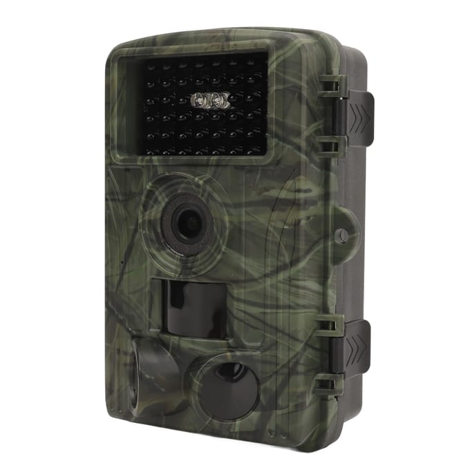 Wildcamera 4K 60MP Gamecamera met Nachtzicht Bewegingsgeactiveerde Jachtcamera IP66 Waterdicht