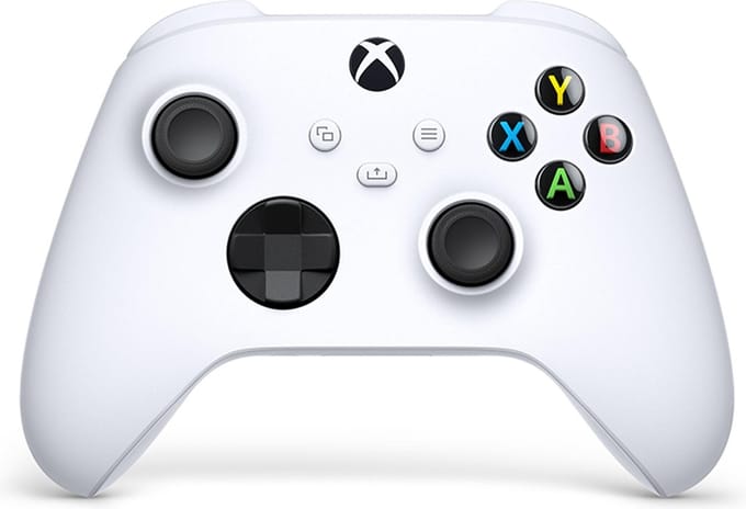 Microsoft Xbox Series X/S Wireless Controller-Robot Wit (Xbox Series X) Gebruikt