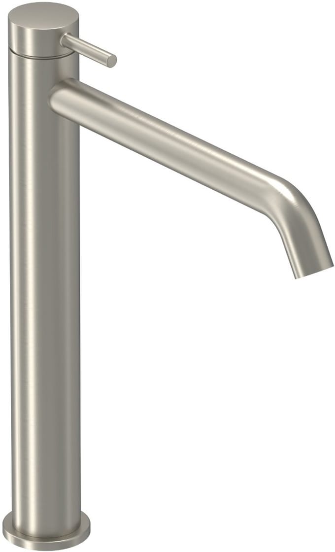 IVY Bond Eenhendel wastafelmengkraan opbouw model L, coldstart Geborsteld nickel PVD