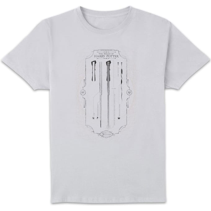 Harry Potter Wand Of Harry Potter t-shirt - Wit - M