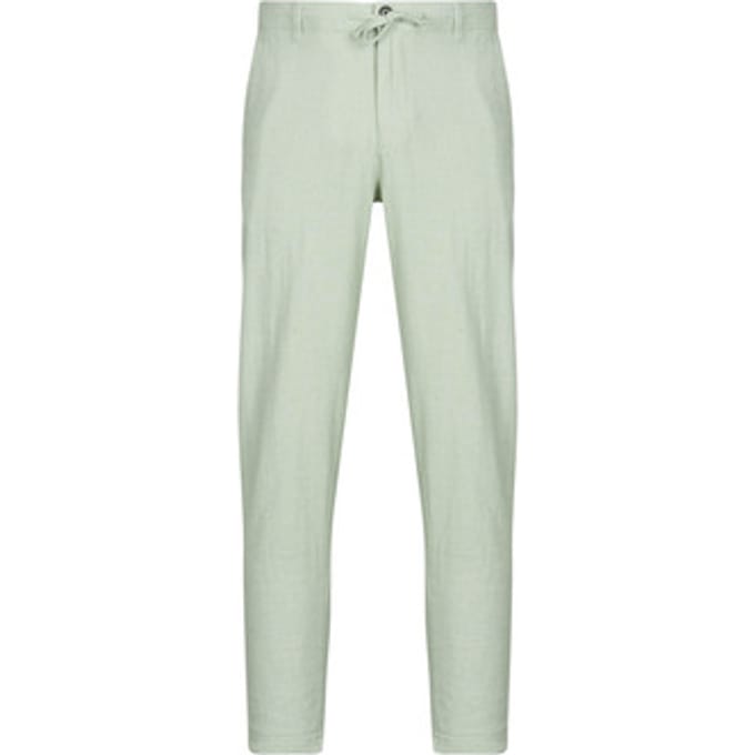 slim fit broek van mix van katoen en linnen model 'BRODY'