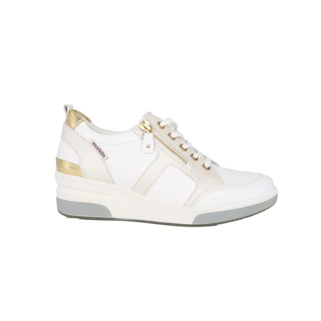 Mephisto Trudie - dames sneaker - Wit - maat 40.5 (EU) 7 (UK)