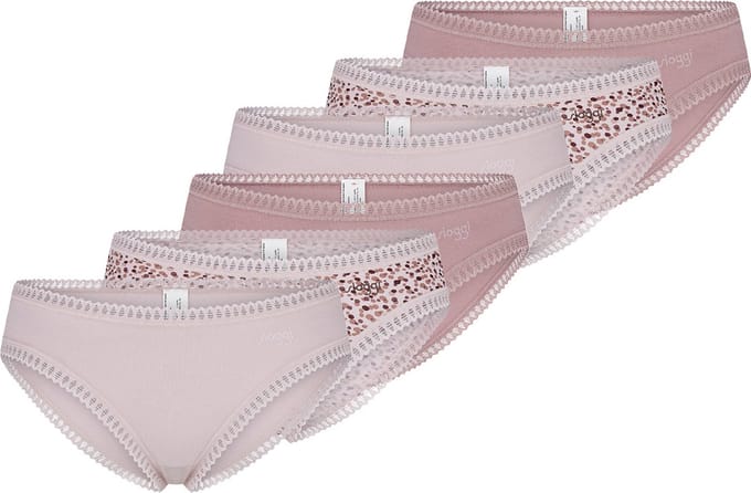 sloggi Dames slip / onderbroek 6 pack GO Crush
