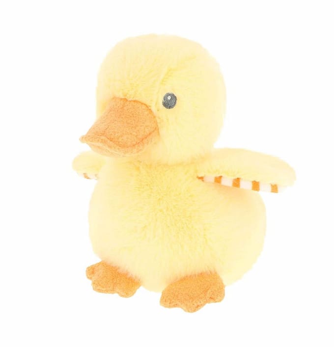 Keel Toys Gele eend - 15 cm - dieren knuffels