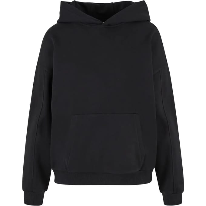 Urban Classics - Organic Oversized Hoodie/trui - L - Zwart