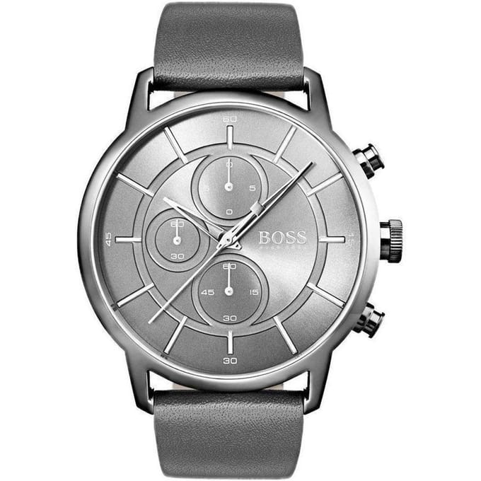 Hugo Boss 1513570 Herenhorloge 44mm grijs
