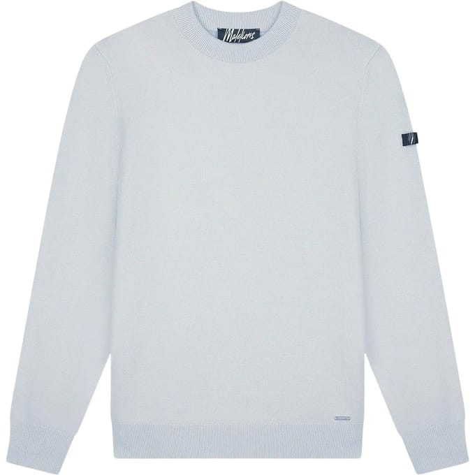 Malelions Knitted Crewneck Sweater Heren - Maat S