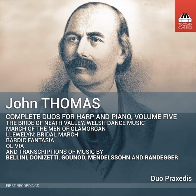 Duo Praxedis - Thomas: Complete Duos For Harp & Piano, Vol. 5 (CD)