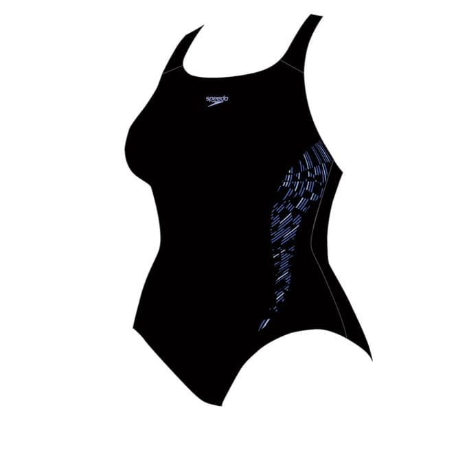Dames zwempak uit 1 stuk Speedo End+ Place Medalist
