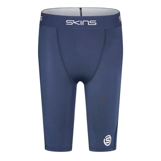 Skins Heren Series-1 Fitted Compressie Shorts (Blauw)