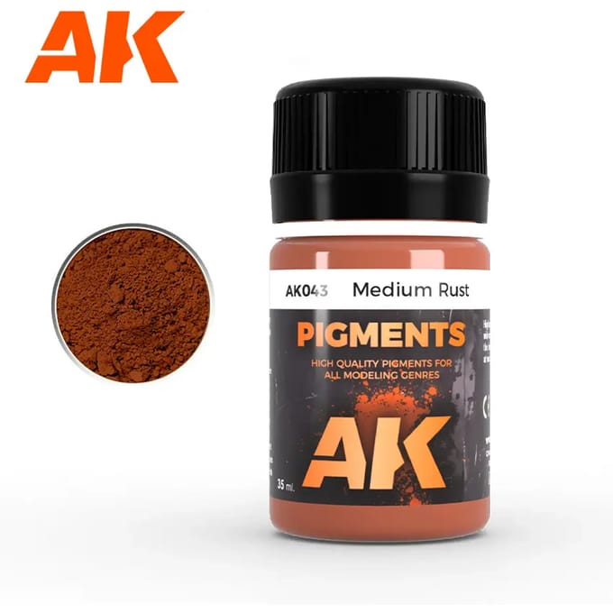 Pigmenten AK Interactive Medium Rust