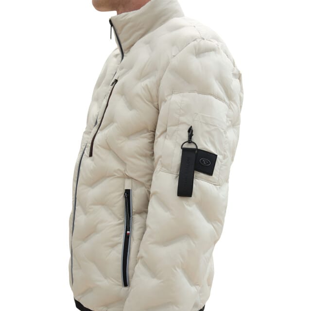 TOM TAILOR decorative hybrid jacket Heren Jas - Maat XXXL