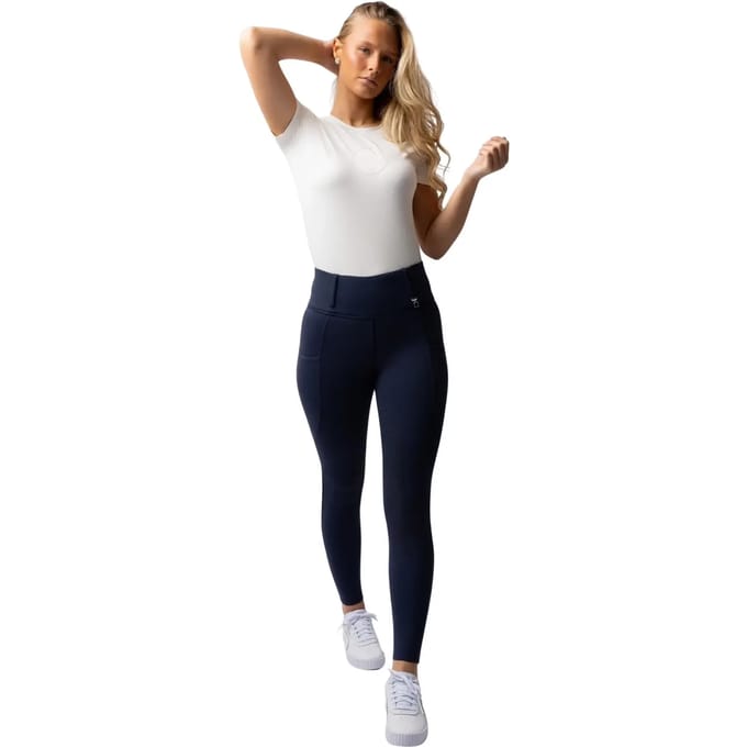Horze Mira dames fullseat rijlegging , Overture navy, 42