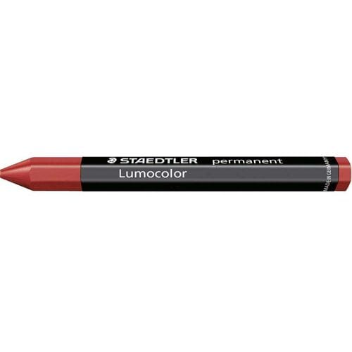 Staedtler Lumocolor 236 omnigraph permanent Markeerkrijt Rood 12 stuk(s)