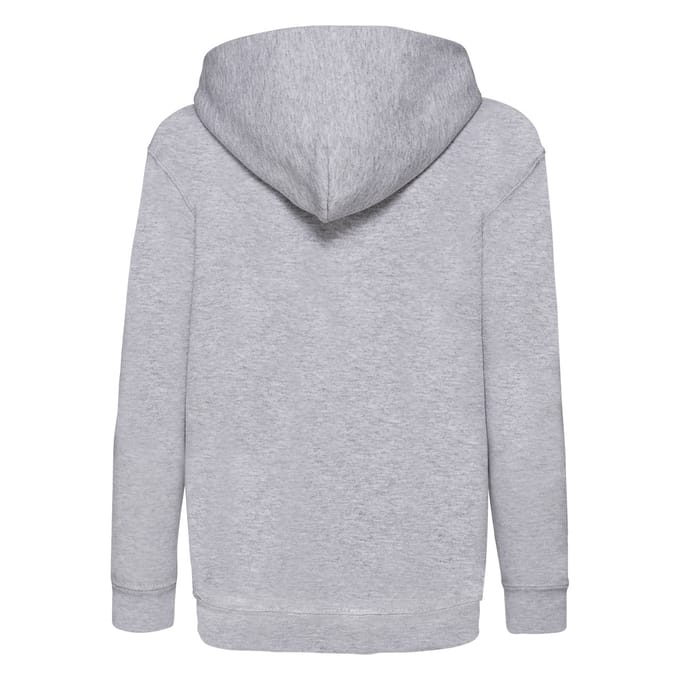 Fruit of the Loom Sweatshirt met capuchon voor kinderen/Kinderen Classic Heather (Grijs)