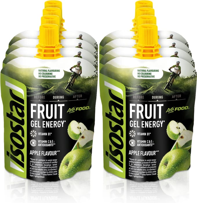 Isostar Actifood - Energieboost - Appel - 8 x 90 gr