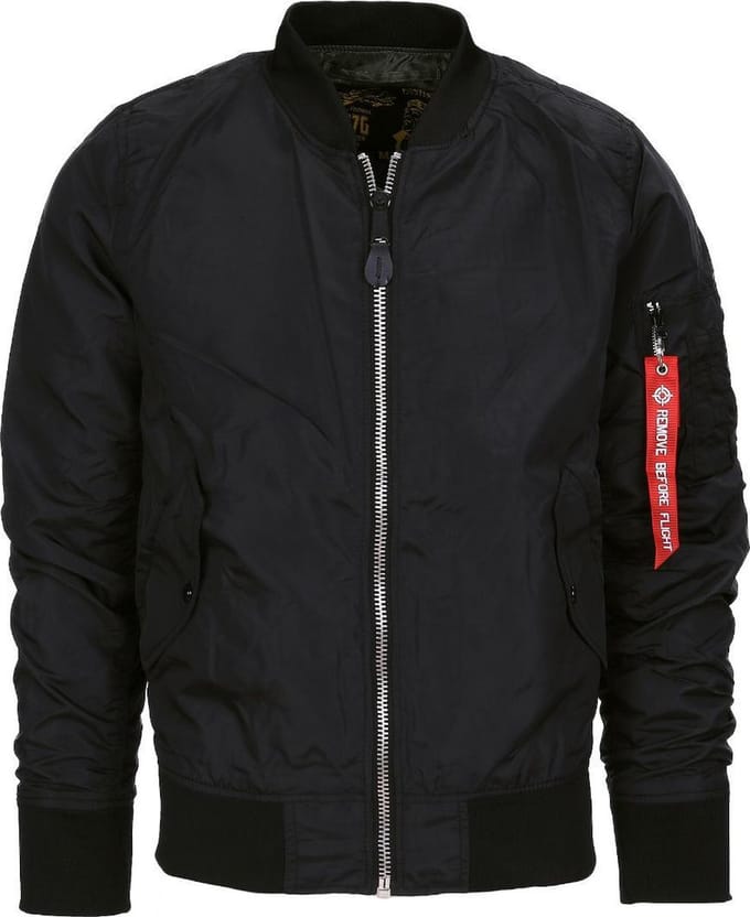 Fostex Garments - MA-1 summer bomber jack (kleur: Zwart / maat: S)