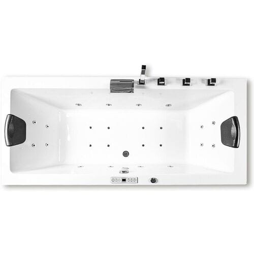 Caribia X-Tube Premium Whirlpool 190 x 90 cm without skirt 80743