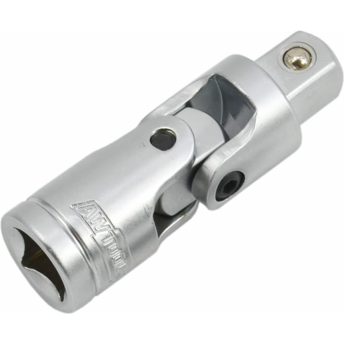 Awtools Black Line - Przegub Cardana - 1/2 inch - Roestbestendig - CrV Staal