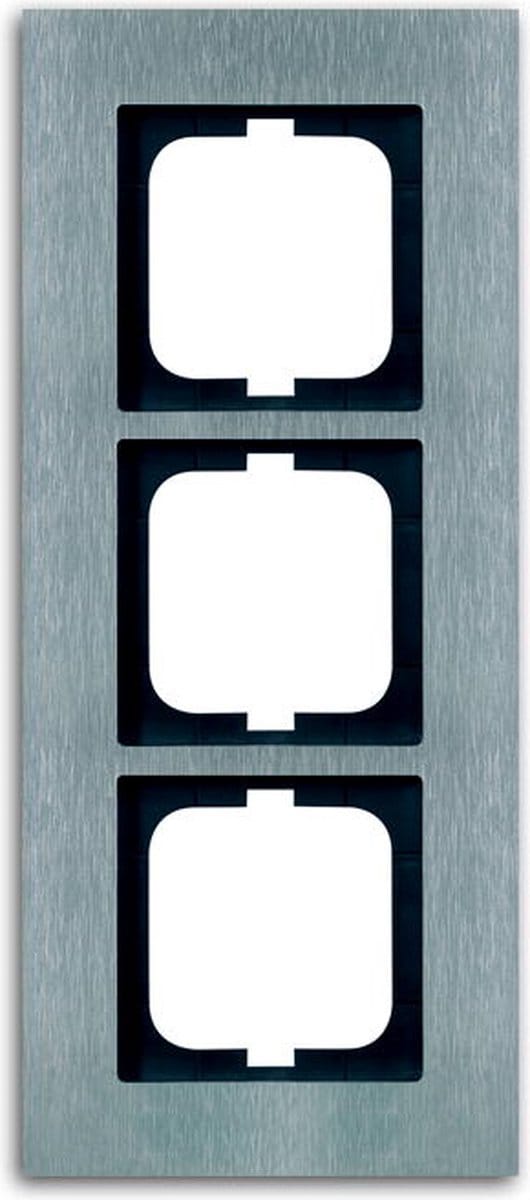 ABB Busch-Jaeger 1723-860 BJ AFDEKRAAM 3V C-RVS