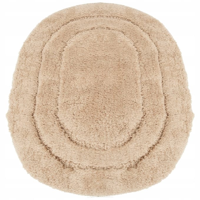 Zachte Beige Badmat Antislip 50x80cm - Absorberend & Wasbaar