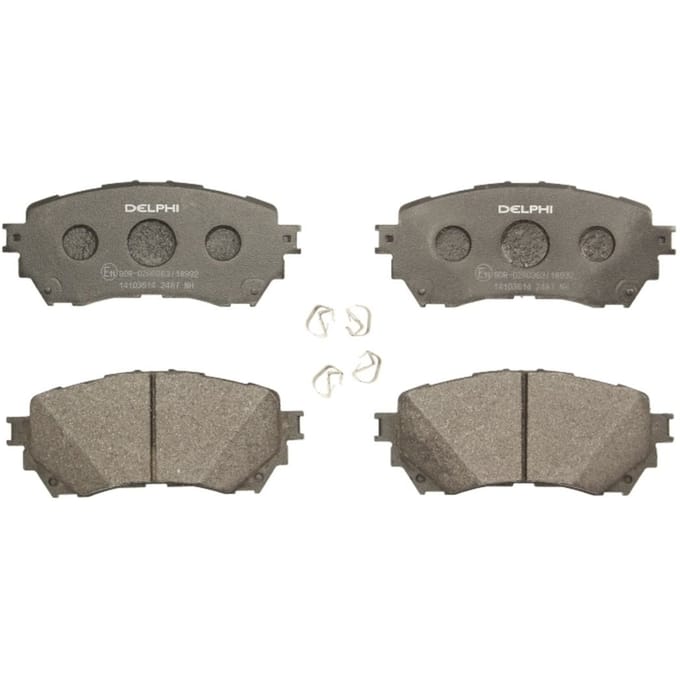 Remblokset DELPHI LP2487, voor