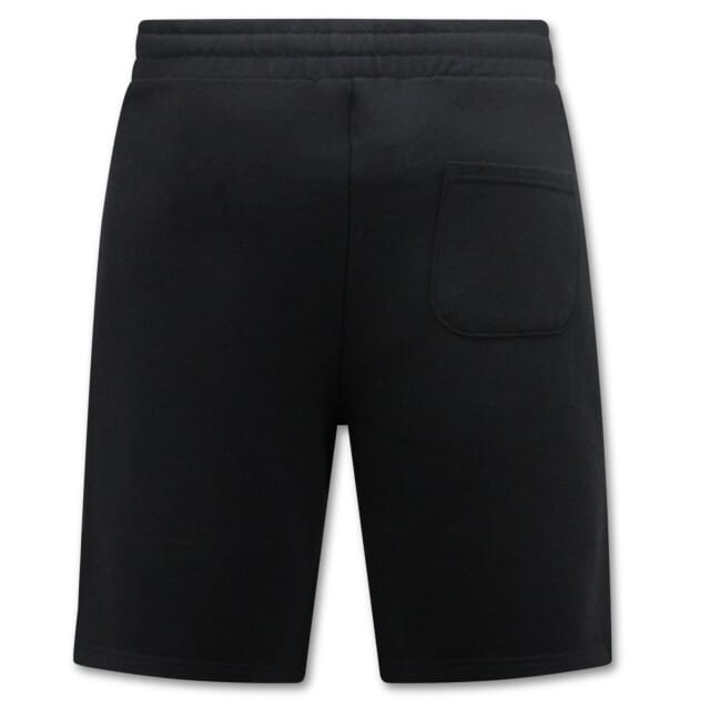 Sweat Shorts Heren - Shorts Heren Jogging - Zwart