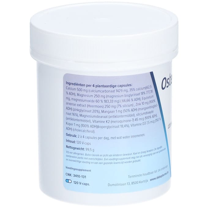 DeBa Pharma Osteo Actif 120 Capsules