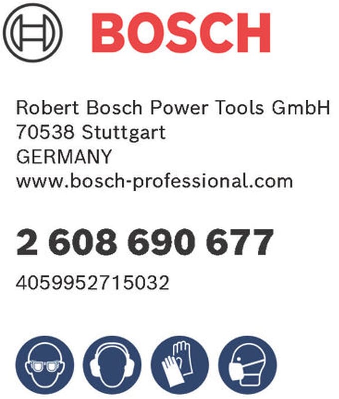 Bosch PRO HEX 28 Bodemschraper 152 x 510 mm - 2608690677