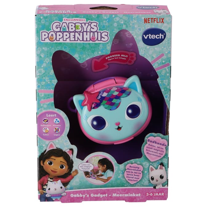 VTech Gabby's Poppenhuis - Gabby's Gadget - Interactief Speelgoed - Inclusief 4 spellen - Speelgoed vanaf 3 jaar en ouder