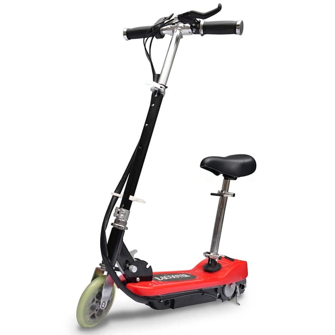 Trottinette Électrique avec Siège 120 W Rouge