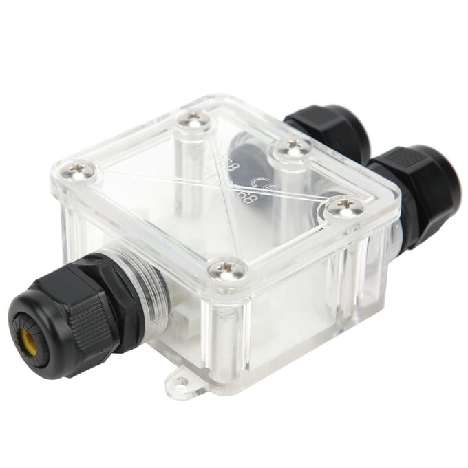 Aansluitdoos 3-weg IP68 Waterdicht Klemmenblok Distributiekabelconnector LCH?1311.68
