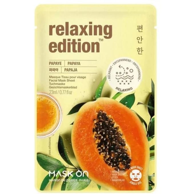 Masker op papaja ontspannende editie 23ml