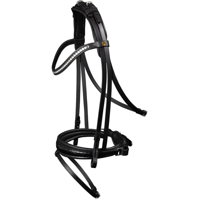 Waldhausen Waldhausen S-Line trenshoofdstel Magic Full Zwart