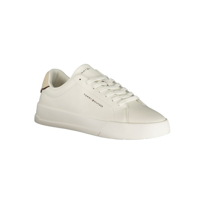Tommy Hilfiger Bianco Polyurethaan Heren Sneakers