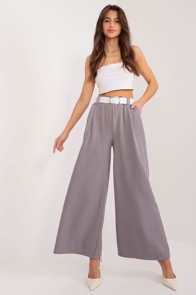 Urban Chic Flow Pants - Grey / One Size