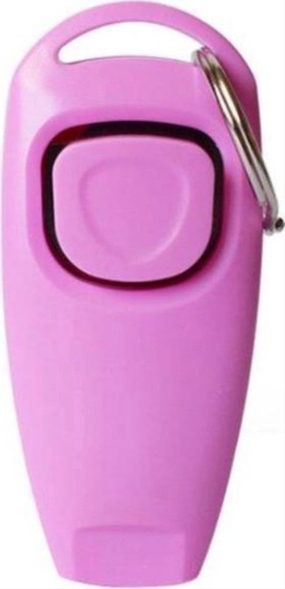 CHPN - Clicker - Honden trainer - Hondentraining - Diervriendelijke Hondentraining - Clicker - Roze - Universeel - Hondenclicker