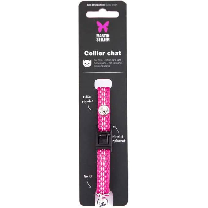 Kattenhalsband nylon Martin Sellier Safety