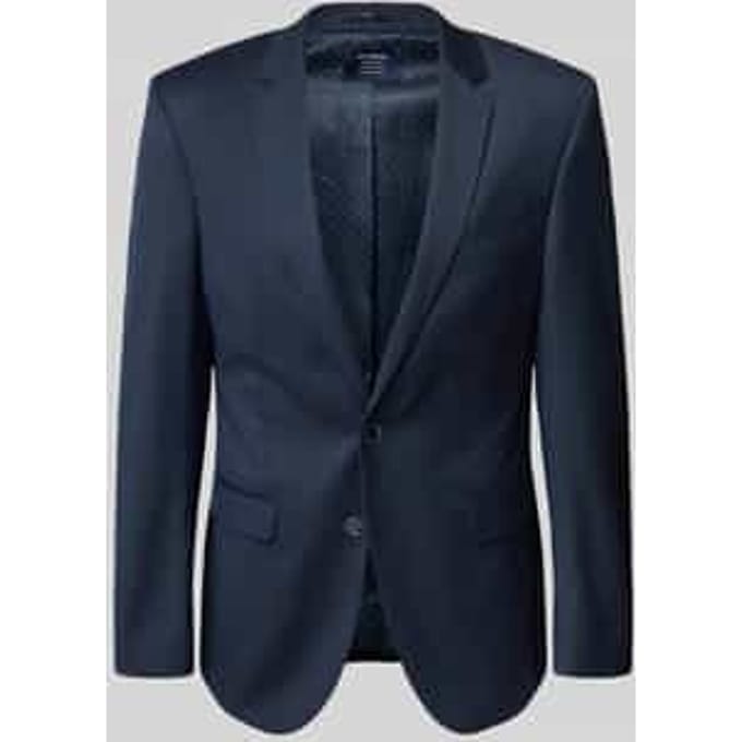 Slim fit colbert met 2 knopen en geweven motief