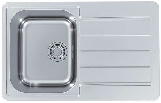 Alveus Line Max - Spoelbak, 79x50 cm, rvs 1136608