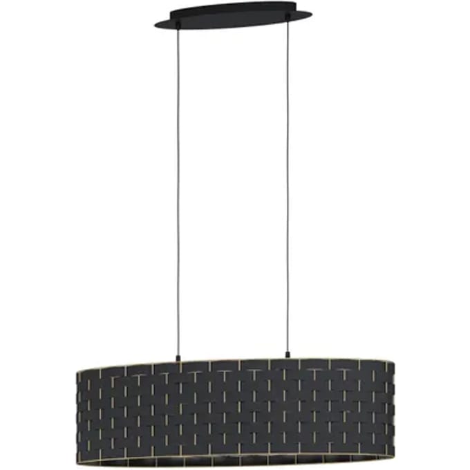 EGLO MARASALES hanglamp, zwart, geelkoper