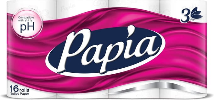 Zacht 3-Laags Toiletpapier - 16 Rollen