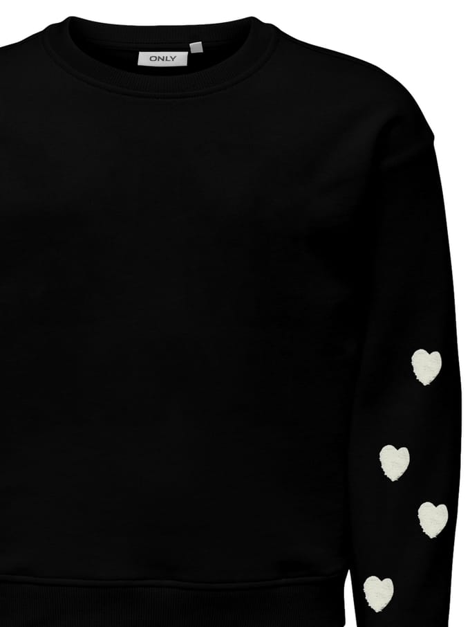 Kids Only Marisa Teddy Heart Sweater Junior - Maat 122/128