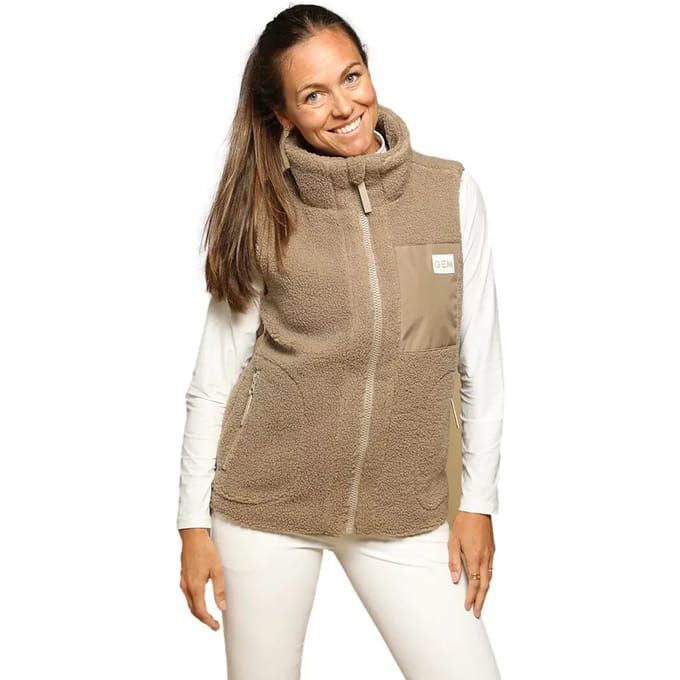 Mouwloze fleece voor dames GEM On