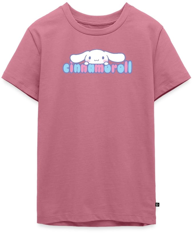 Cinnamoroll Gluurt Over De Letters Premium T-Shirt Tiener