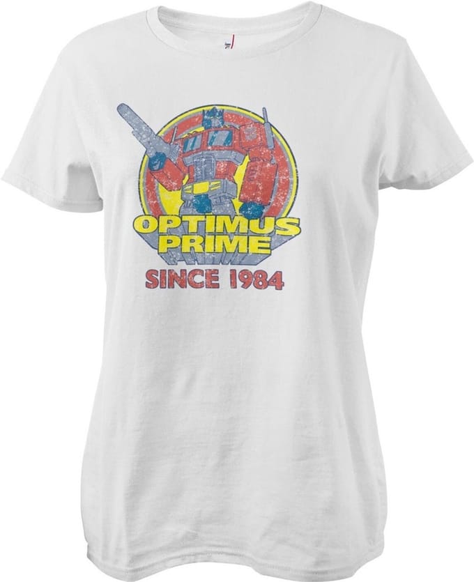 Transformers Optimus Prime - Since 1984 Girly Tee dames-T-shirt White
