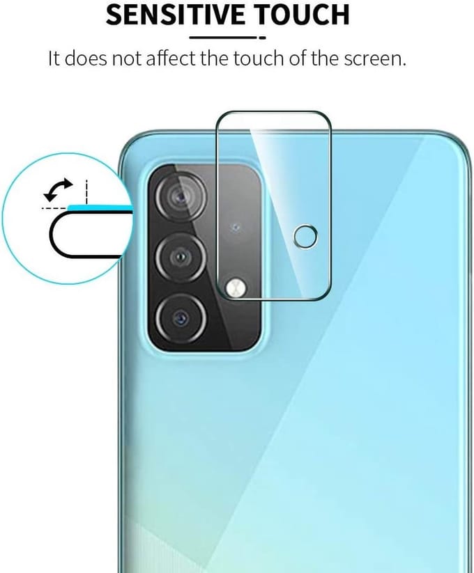 Camera Lens Glass Protector - beschermer Geschikt voor: Samsung Galaxy A32 5G - Transparant